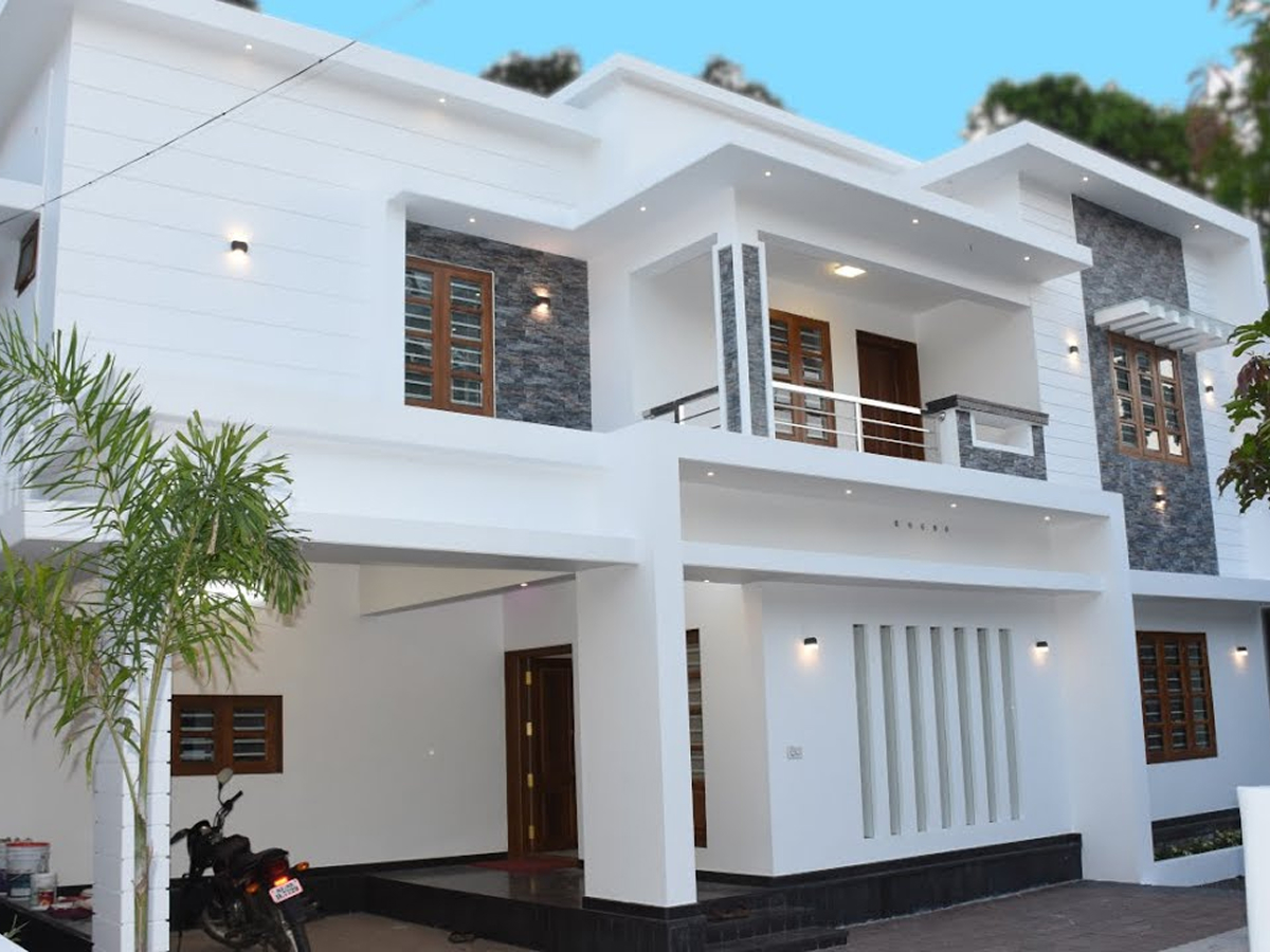 Modern house exterior